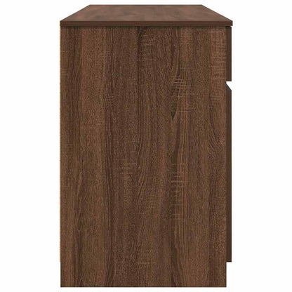 Schreibtisch Braune Eiche 140 x 49 x 76 cm Holzwerkstoff