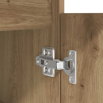 Schreibtisch Eiche handwerklich 140 x 49 x 76 cm Holzwerkstoff