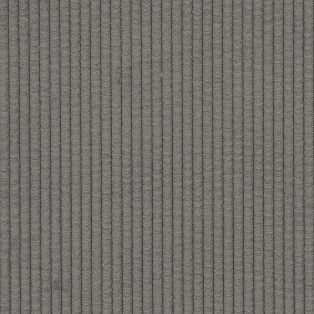2-Sitzer-Sofa mit Chaiselongue L-Form Hellgrau 125 cm Leinen
