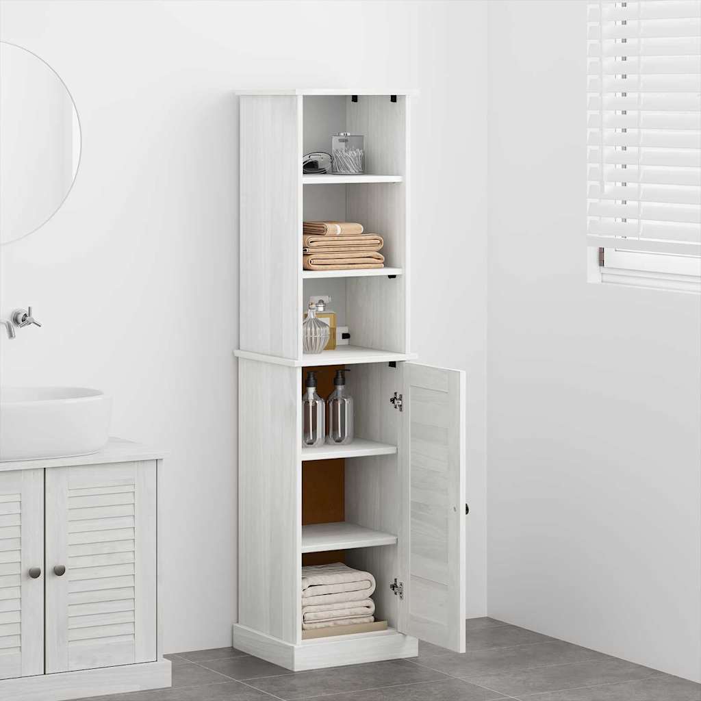 Badezimmermöbel Set VIGO Braun und Weiß 37 x 34 x 150 cm