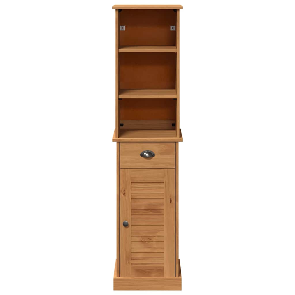 Badezimmermöbel Set mit Regal VIGO 2 pcs Braun und Honigbraun