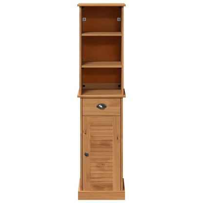 Badezimmermöbel Set mit Regal VIGO 2 pcs Braun und Honigbraun