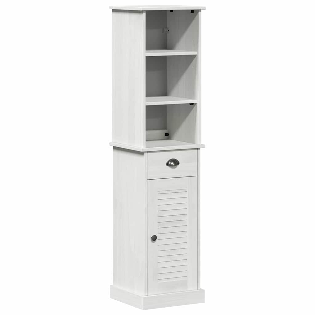 Badezimmermöbel Set VIGO 2 pcs Braun und Weiß 37 x 34 x 150 cm