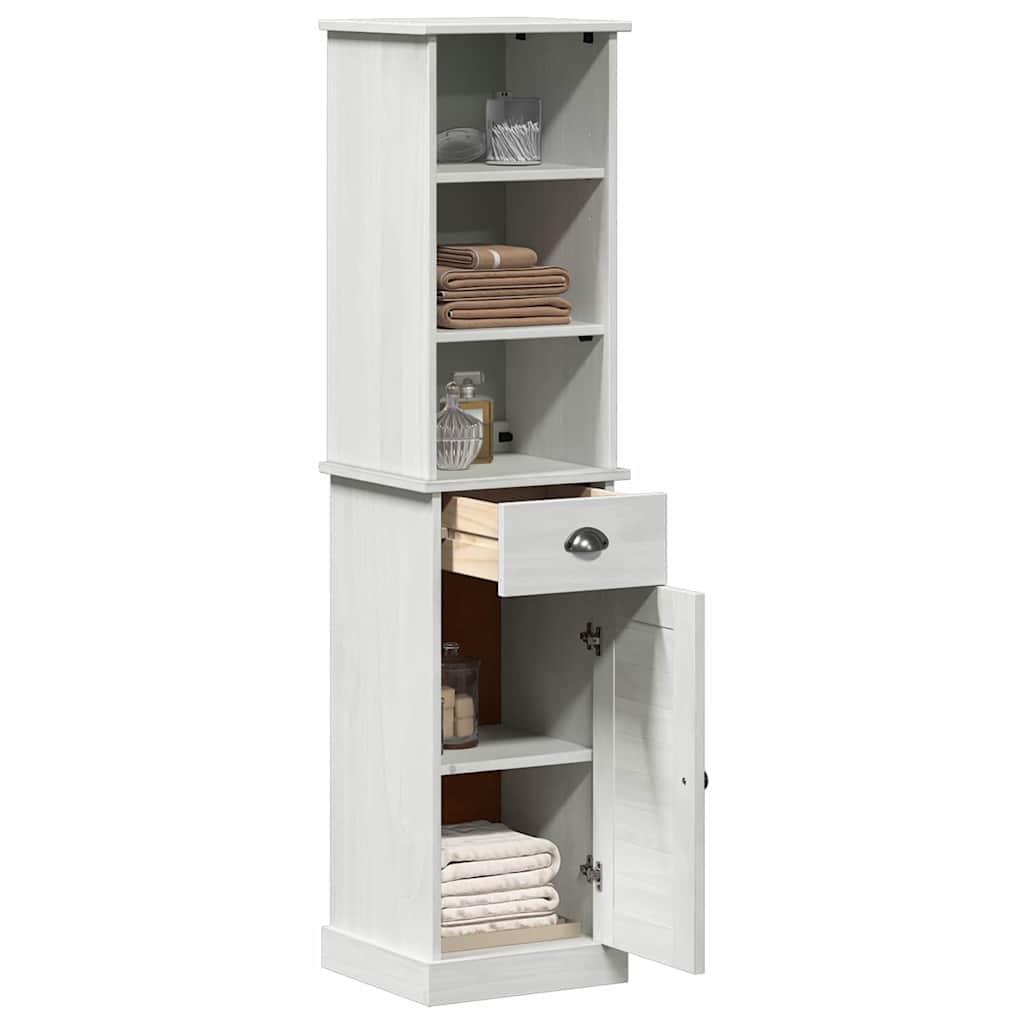 Badezimmermöbel Set VIGO 2 pcs Braun und Weiß 37 x 34 x 150 cm