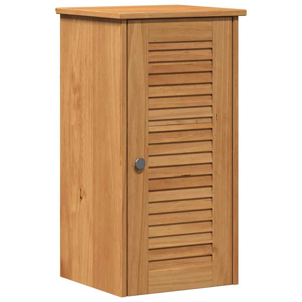 Badezimmermöbel Set mit Regal VIGO 2 pcs Braun und Honigbraun