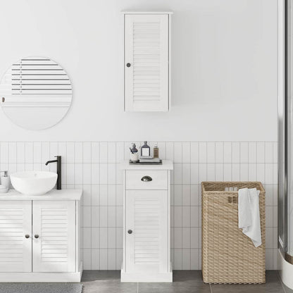 Badezimmermöbel Set VIGO 2 pcs Braun und Weiß 37 x 34 x 80 cm