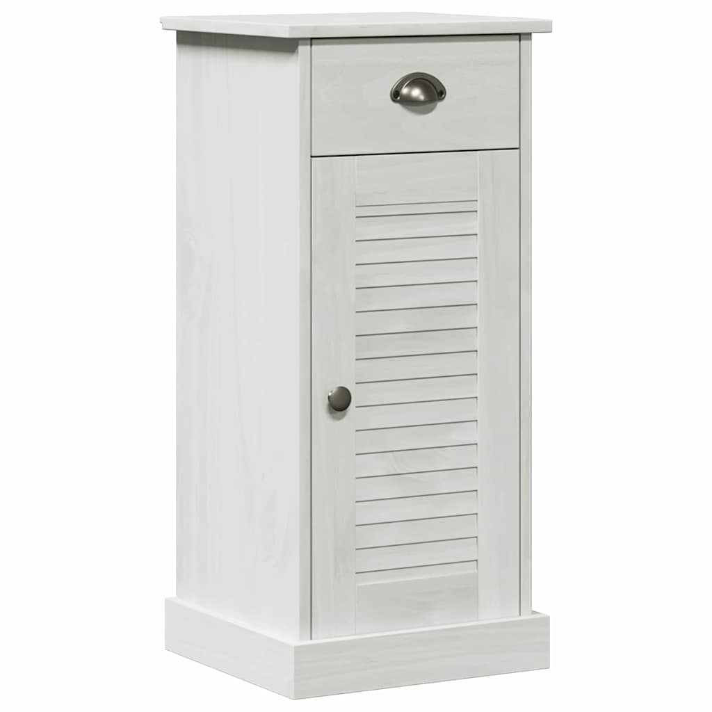 Badezimmermöbel Set VIGO 2 pcs Braun und Weiß 37 x 34 x 80 cm