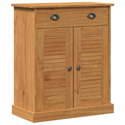 Badezimmermöbel Set mit Tür VIGO 2 pcs Braun 67,5 x 34 x 80 cm