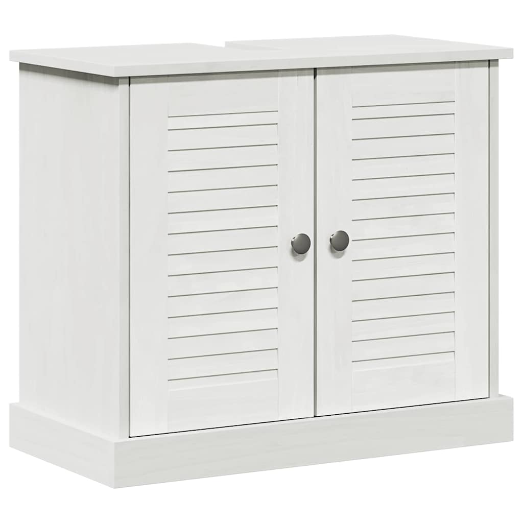 Badezimmermöbel Set mit Schubladen 3 pcs Braun 37 x 34 x 80 cm