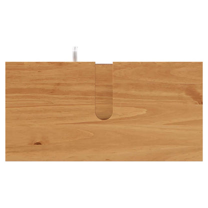 Badezimmermöbel Set mit Regal 4 pcs Honigbraun 37 x 34 x 110 cm