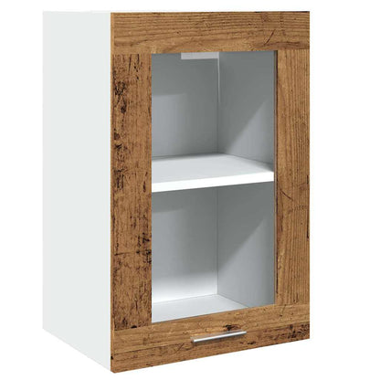 11-tlg. Küchenschrank-Set Lyon Altholz-Optik Holzwerkstoff