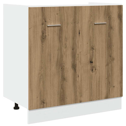 11-tlg. Küchenschrank-Set Lyon Artisan-Eiche Holzwerkstoff