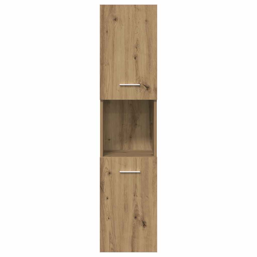 4-tlg. Badmöbel-Set Artisan-Eiche Holzwerkstoff