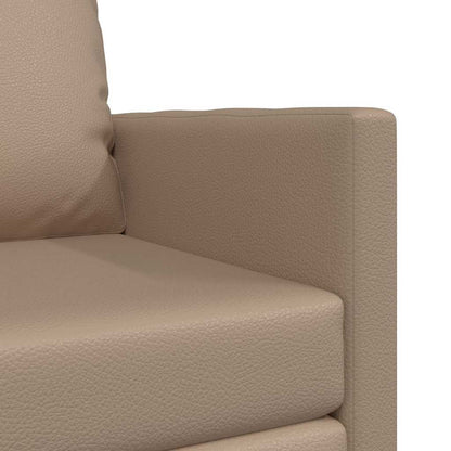 Boden Schlafsofa Cappuccino 74 x 77 x 81 cm Kunstleder