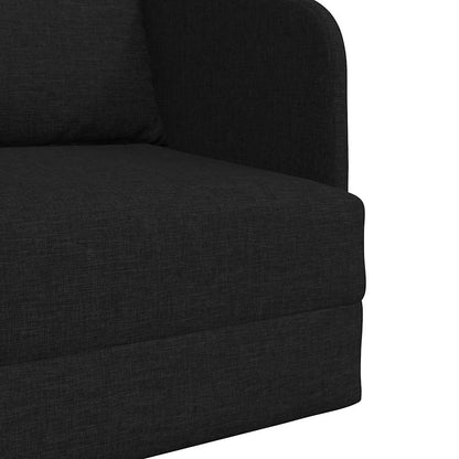 Sofa Bett Schwarz 65 x 80 x 83 cm Stoff