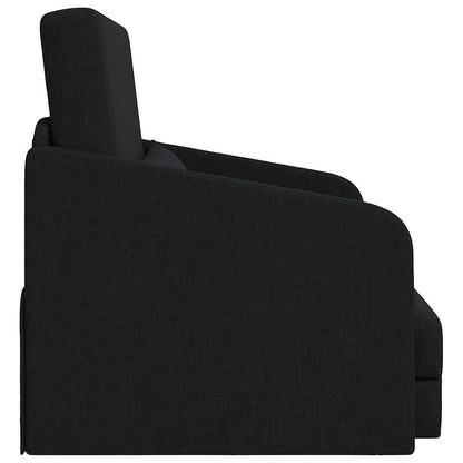 Sofa Bett Schwarz 65 x 80 x 83 cm Stoff