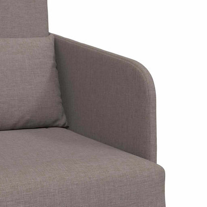 Sofa Bett Taupe 65 x 80 x 83 cm Stoff