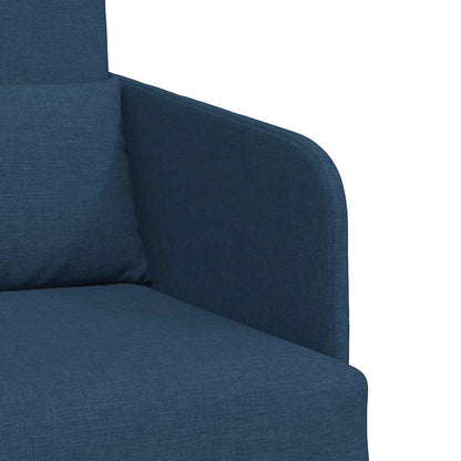Sofa Bett Blau 65 x 80 x 83 cm Stoff