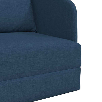 Sofa Bett Blau 65 x 80 x 83 cm Stoff