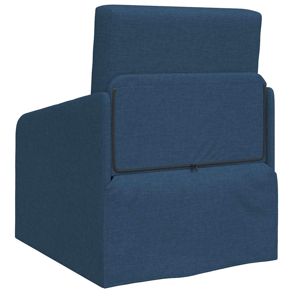 Sofa Bett Blau 65 x 80 x 83 cm Stoff