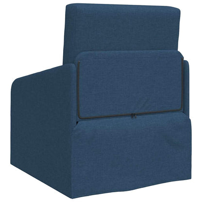 Sofa Bett Blau 65 x 80 x 83 cm Stoff