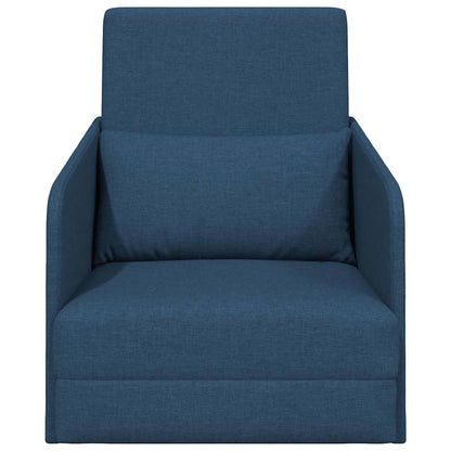 Sofa Bett Blau 65 x 80 x 83 cm Stoff