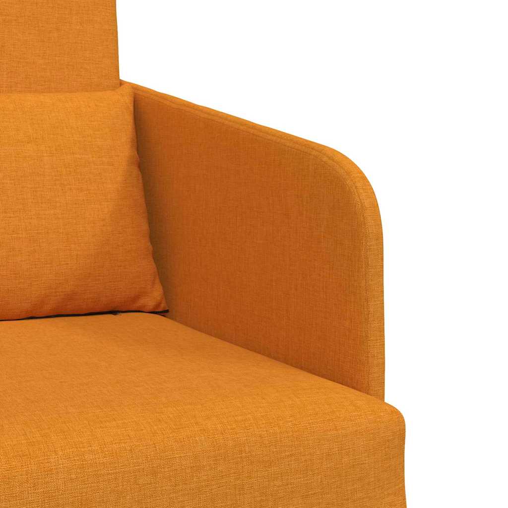 Sofa Bett Dunkelgelb 65 x 80 x 83 cm Stoff
