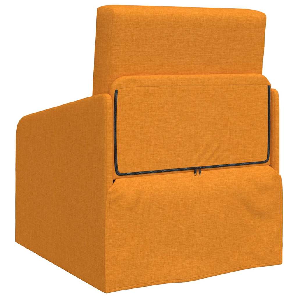 Sofa Bett Dunkelgelb 65 x 80 x 83 cm Stoff