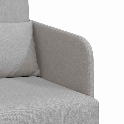 Sofa Bett Wolken-Grau 65 x 80 x 83 cm Stoff