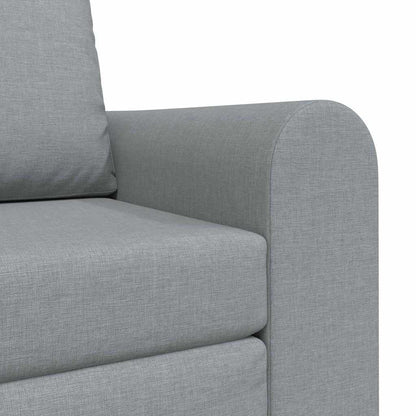 Sofa Bett Hellgrau 98 x 71 x 83 cm Stoff