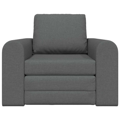 Sofa Bett Dunkelgrau 98 x 71 x 83 cm Stoff