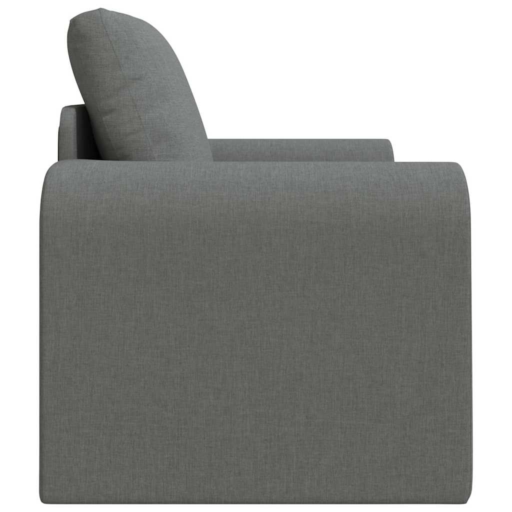 Sofa Bett Dunkelgrau 98 x 71 x 83 cm Stoff