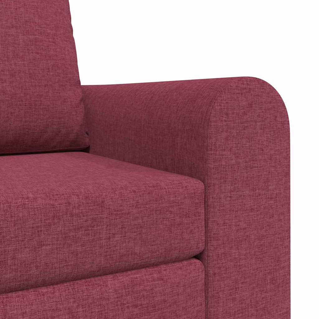 Sofa Bett Weinrot 98 x 71 x 83 cm Stoff