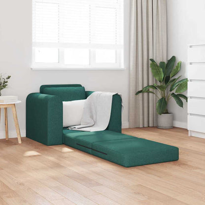 Sofa Bett Dunkelgrün 98 x 71 x 83 cm Stoff