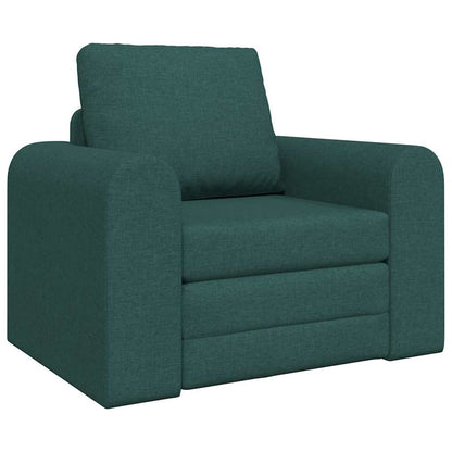 Sofa Bett Dunkelgrün 98 x 71 x 83 cm Stoff