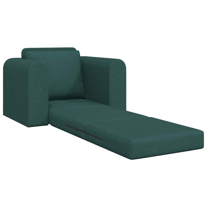 Sofa Bett Dunkelgrün 98 x 71 x 83 cm Stoff