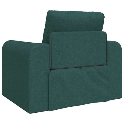 Sofa Bett Dunkelgrün 98 x 71 x 83 cm Stoff