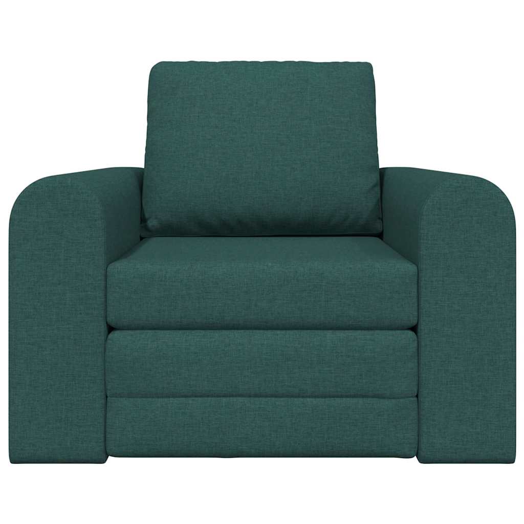 Sofa Bett Dunkelgrün 98 x 71 x 83 cm Stoff