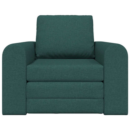 Sofa Bett Dunkelgrün 98 x 71 x 83 cm Stoff