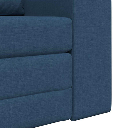 Sofa Bett Blau 98 x 71 x 83 cm Stoff