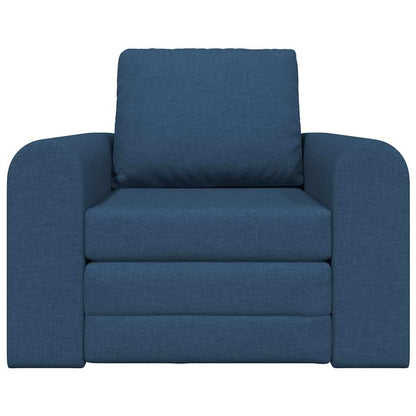 Sofa Bett Blau 98 x 71 x 83 cm Stoff