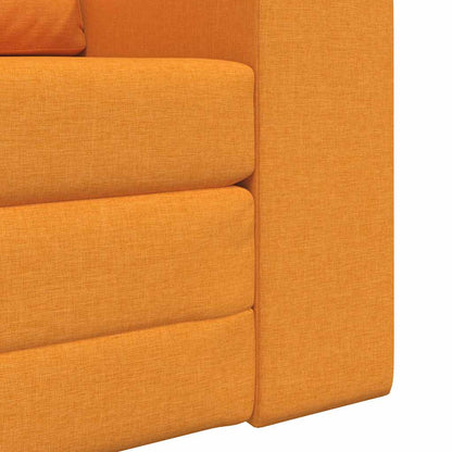 Sofa Bett Dunkelgelb 98 x 71 x 83 cm Stoff