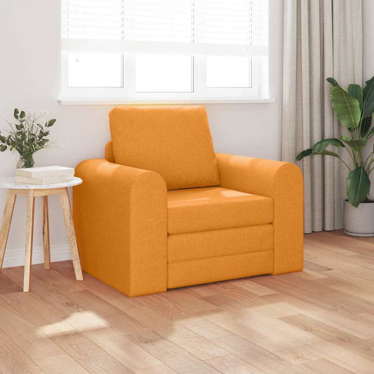 Sofa Bett Dunkelgelb 98 x 71 x 83 cm Stoff