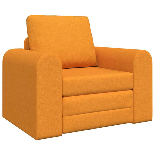 Sofa Bett Dunkelgelb 98 x 71 x 83 cm Stoff