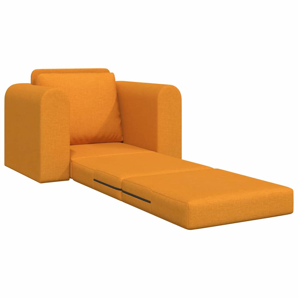Sofa Bett Dunkelgelb 98 x 71 x 83 cm Stoff