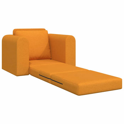 Sofa Bett Dunkelgelb 98 x 71 x 83 cm Stoff