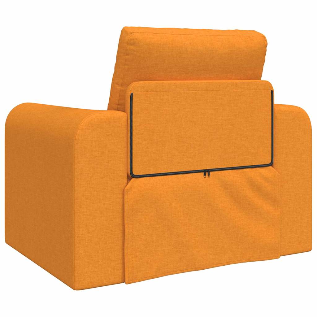 Sofa Bett Dunkelgelb 98 x 71 x 83 cm Stoff