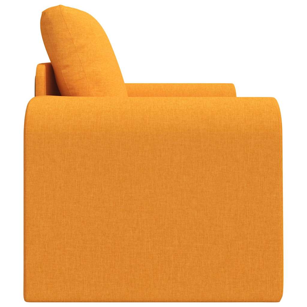 Sofa Bett Dunkelgelb 98 x 71 x 83 cm Stoff