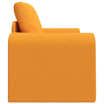 Sofa Bett Dunkelgelb 98 x 71 x 83 cm Stoff