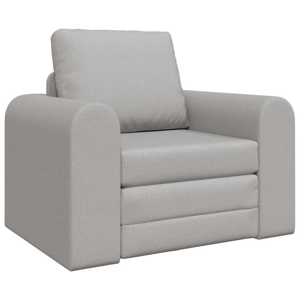 Sofa Bett Wolken-Grau 98 x 71 x 83 cm Stoff